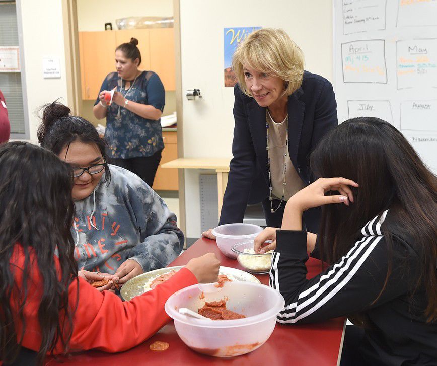 Betsy DeVos visit